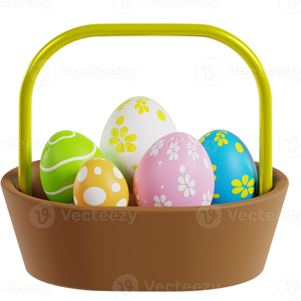 3D Easter Egg png