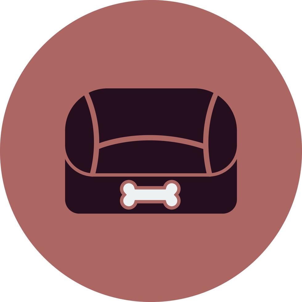 Pet bed Vector Icon