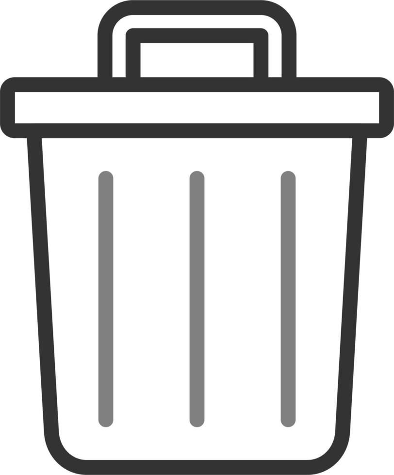 Trash Bin Vector Icon