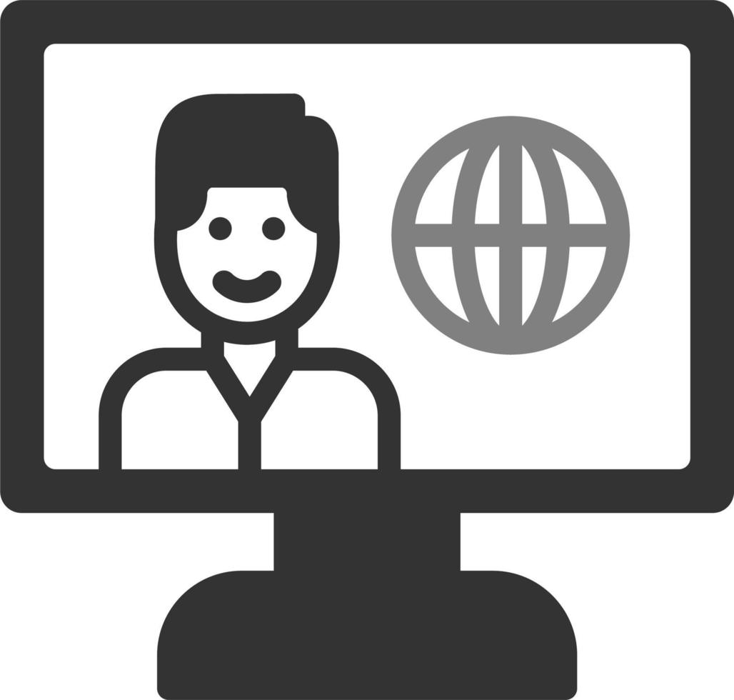 Live Streaming News Vector Icon