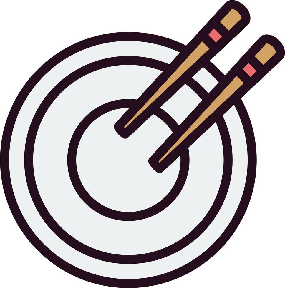 Chopsticks Vector Icon