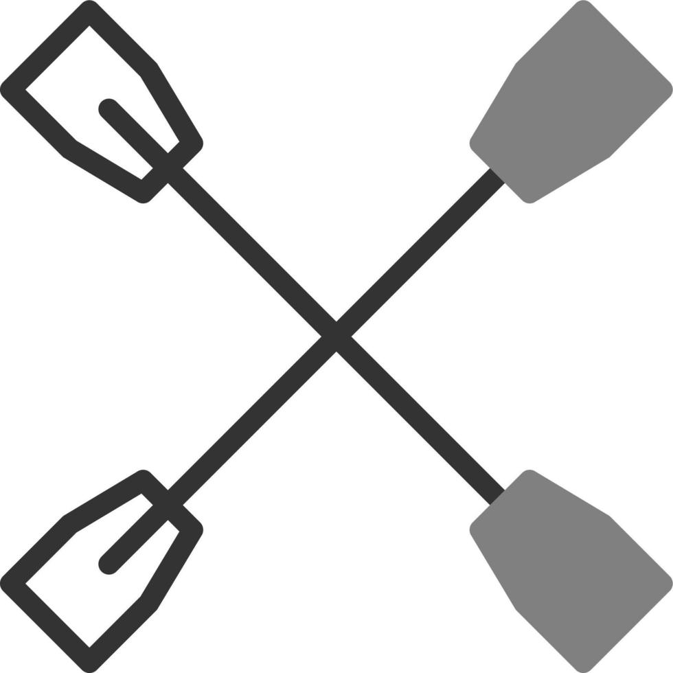 Oars Vector Icon