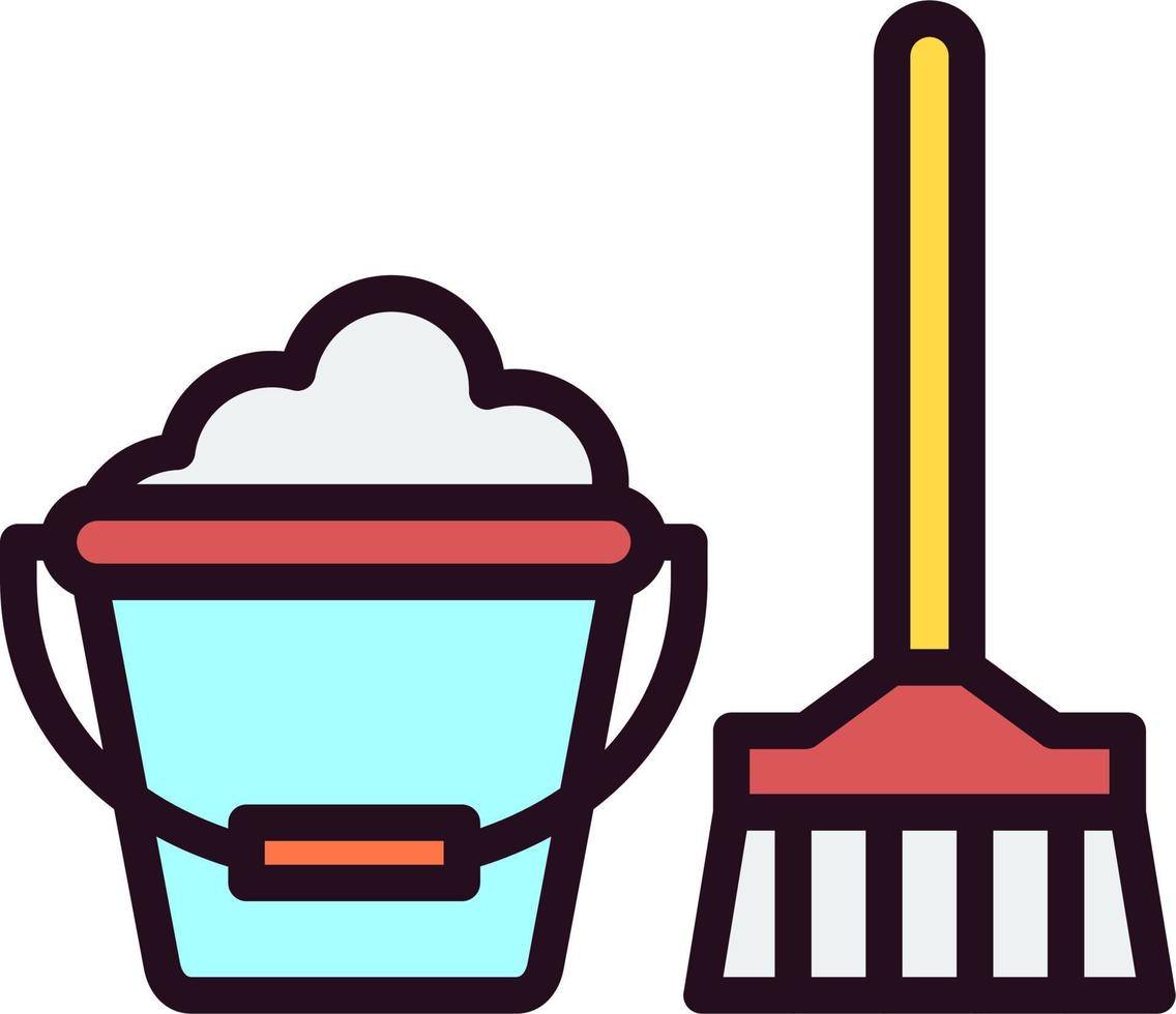 Cleaning Mop Vector Icon