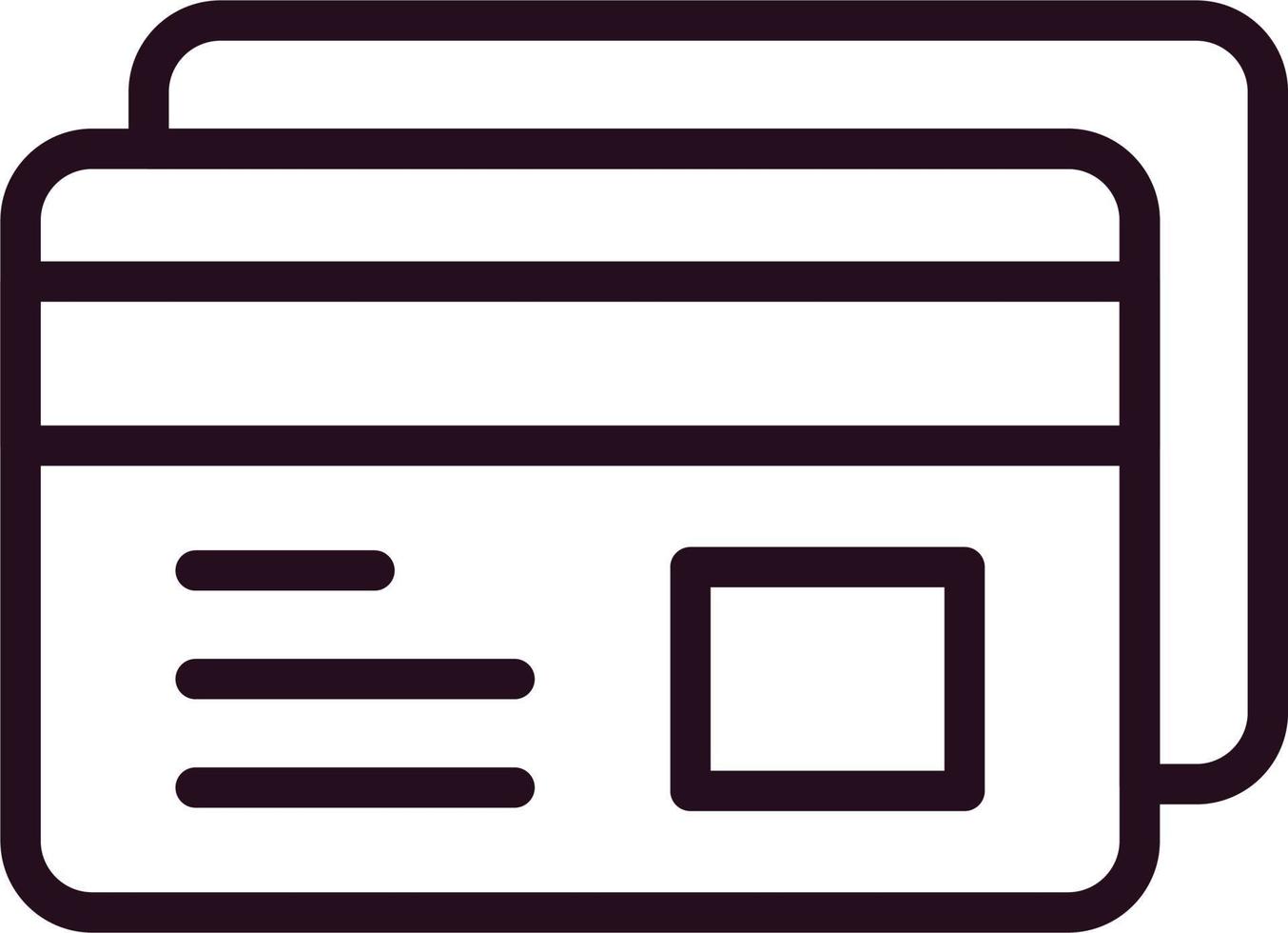 Credit Card Vector Icon