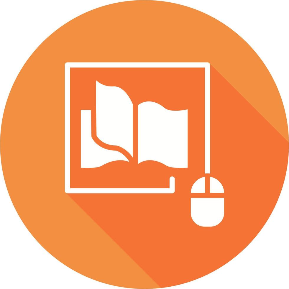 Digital Book Vector Icon