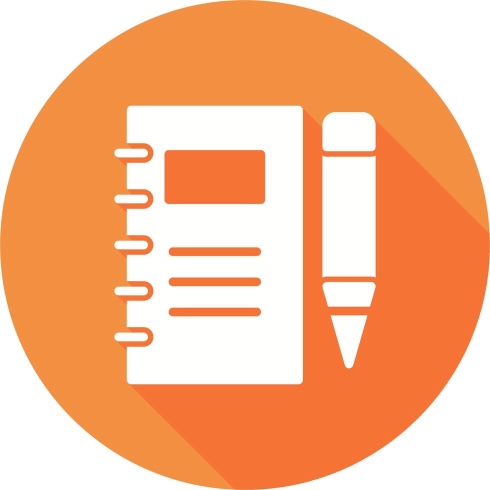 Notebook Vector Icon