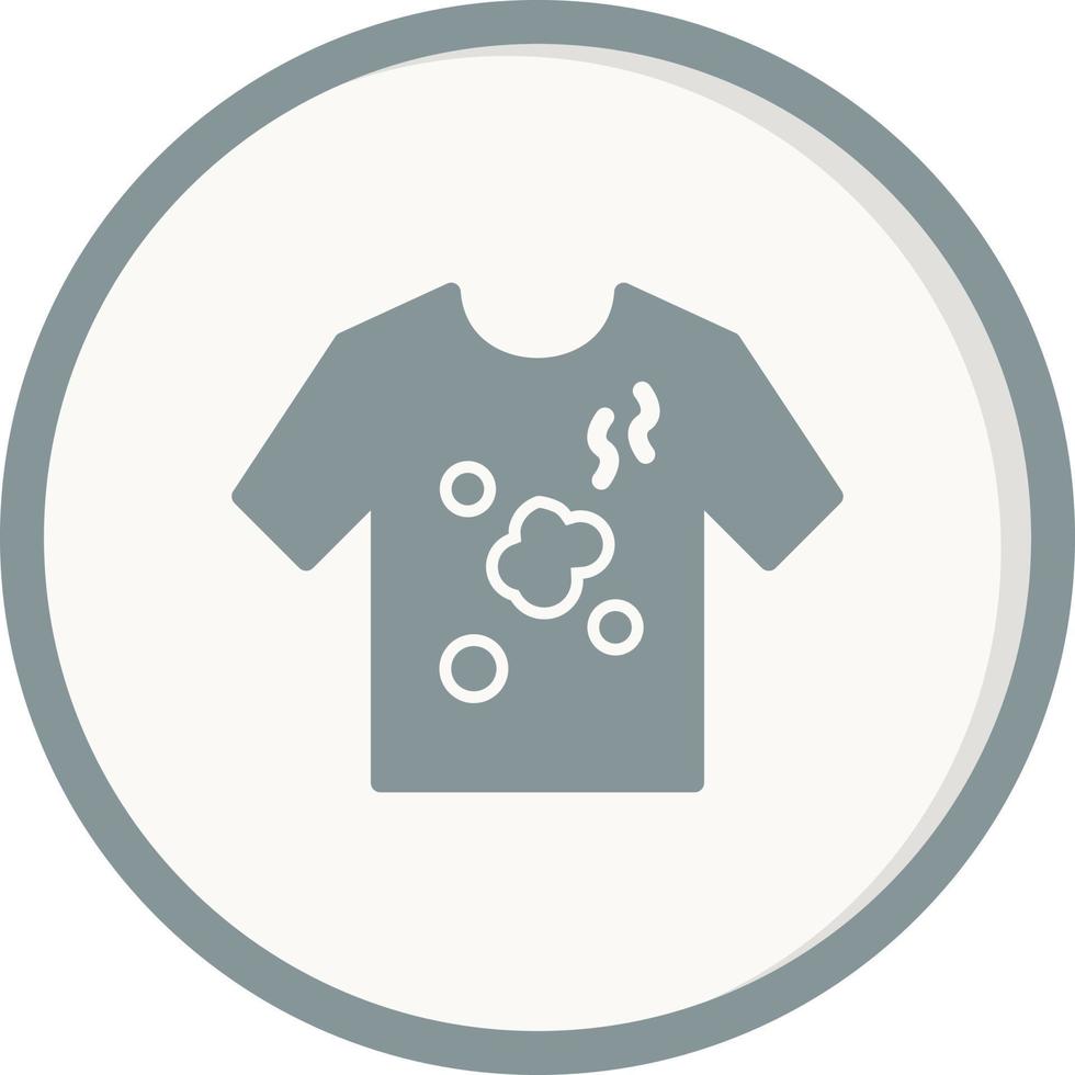 Dirty Shirt Vector Icon