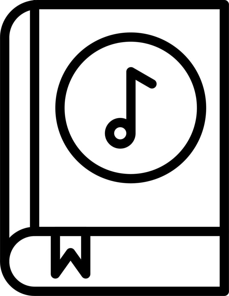 icono de vector de audiolibro