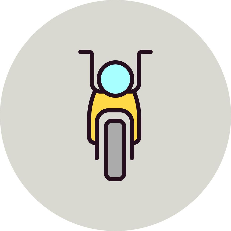 icono de vector de moto