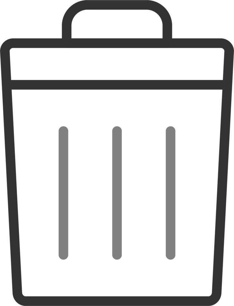 Trash Bin Vector Icon