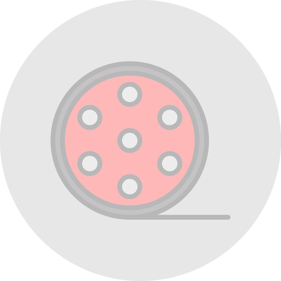 Film Reel Vector Icon Design