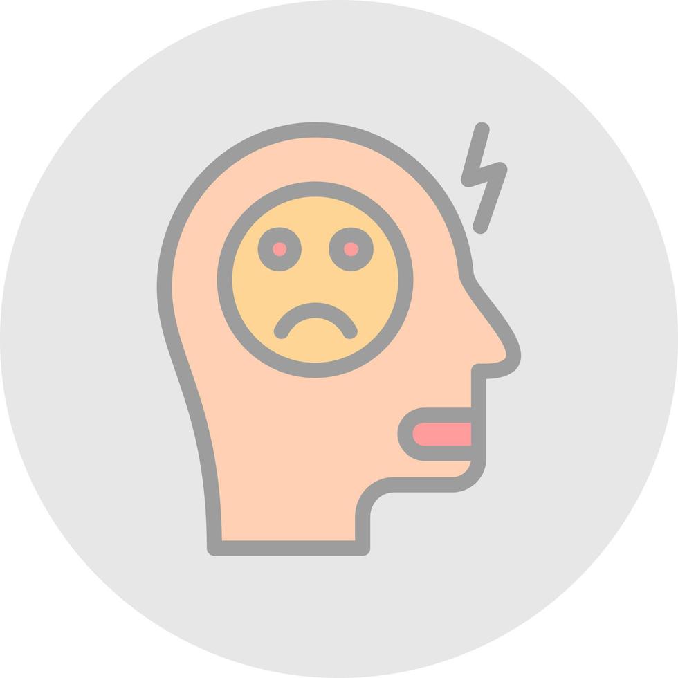 Depression Vector Icon Design