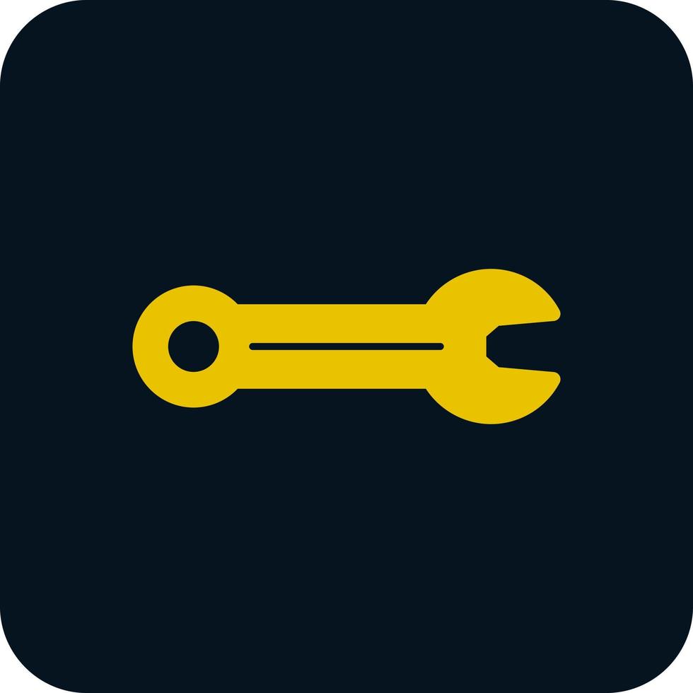 Spanner Vector Icon Design