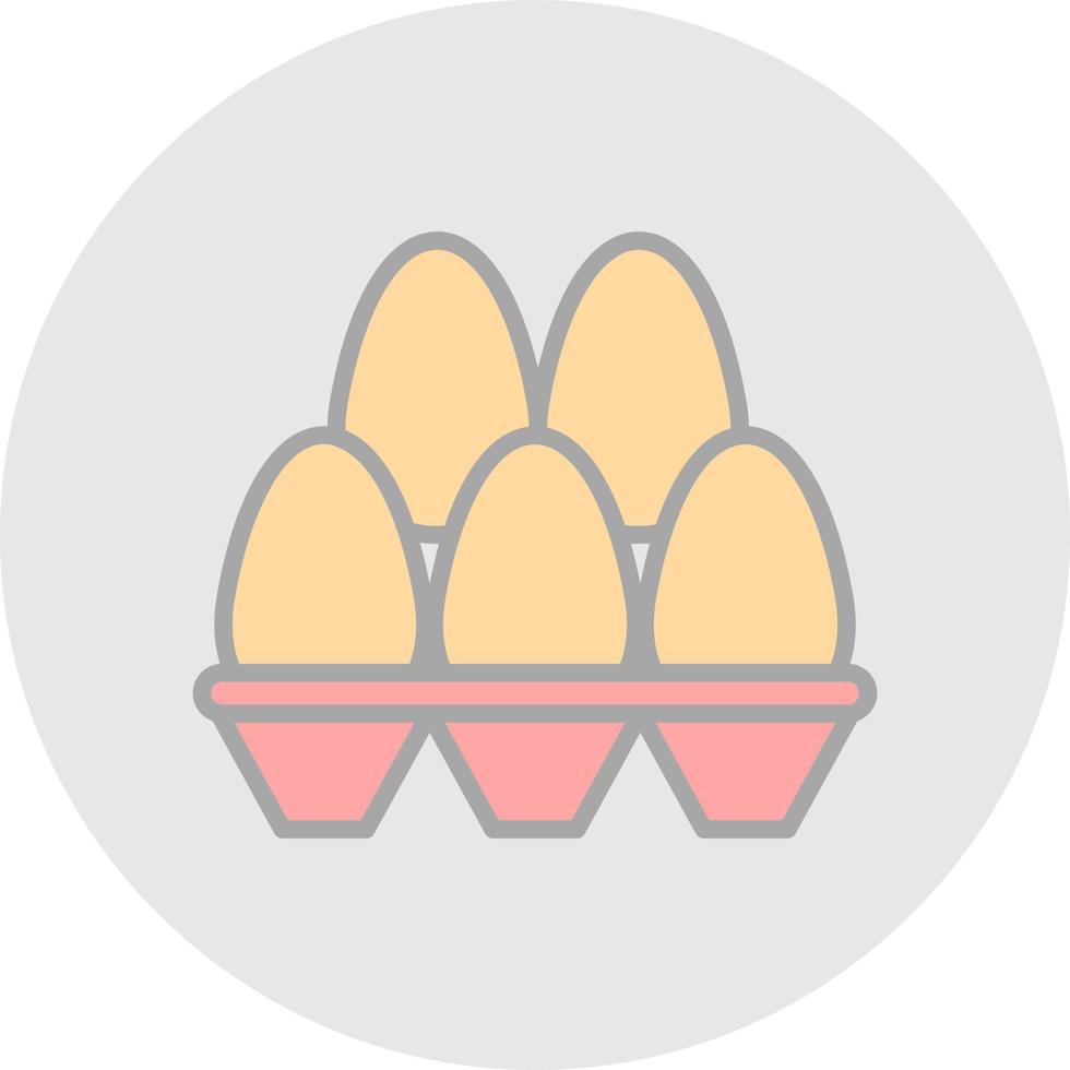 Eggs Vector Icon Design