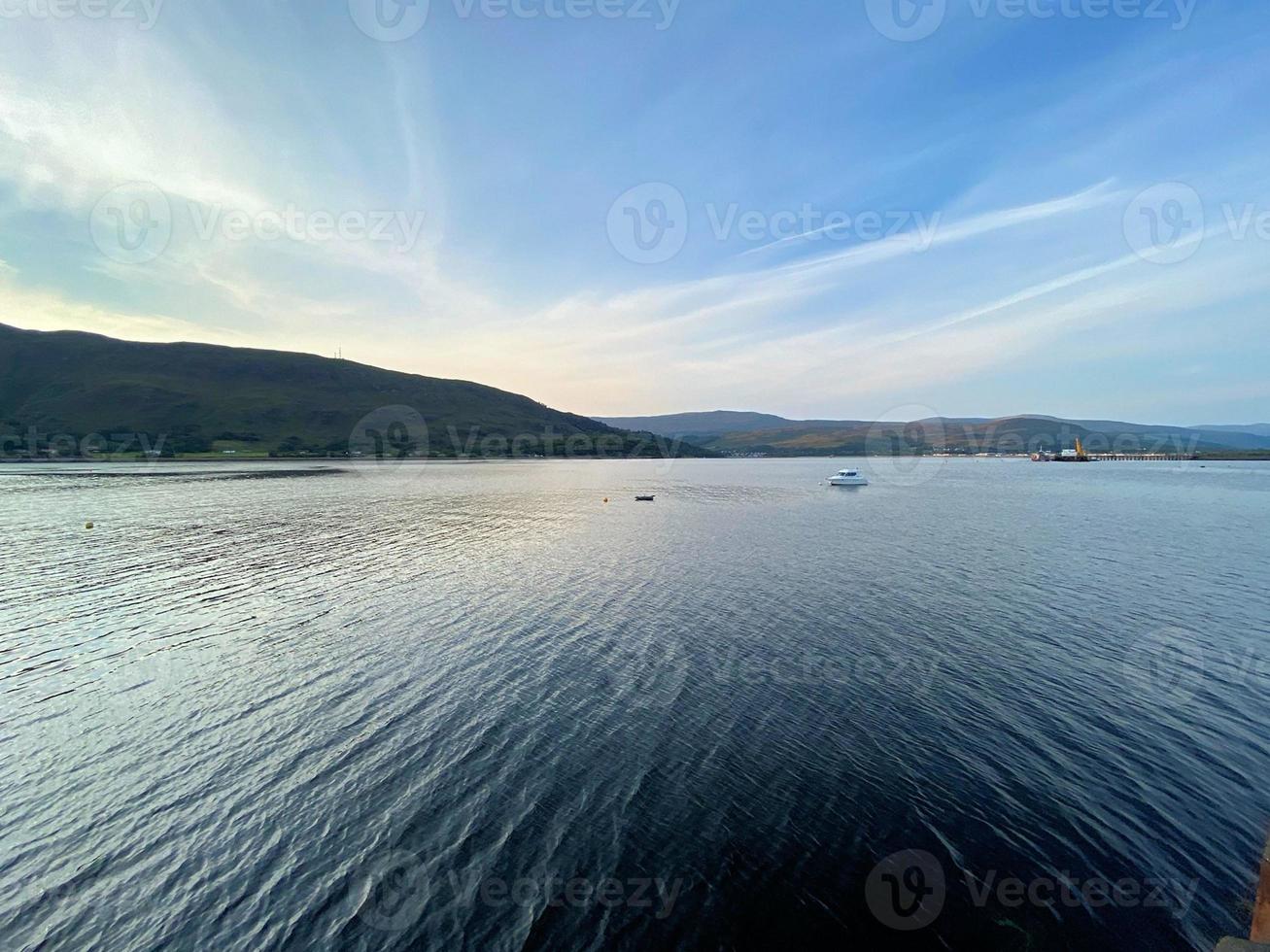 A view of Loch Eli near Fort William in the summer photo