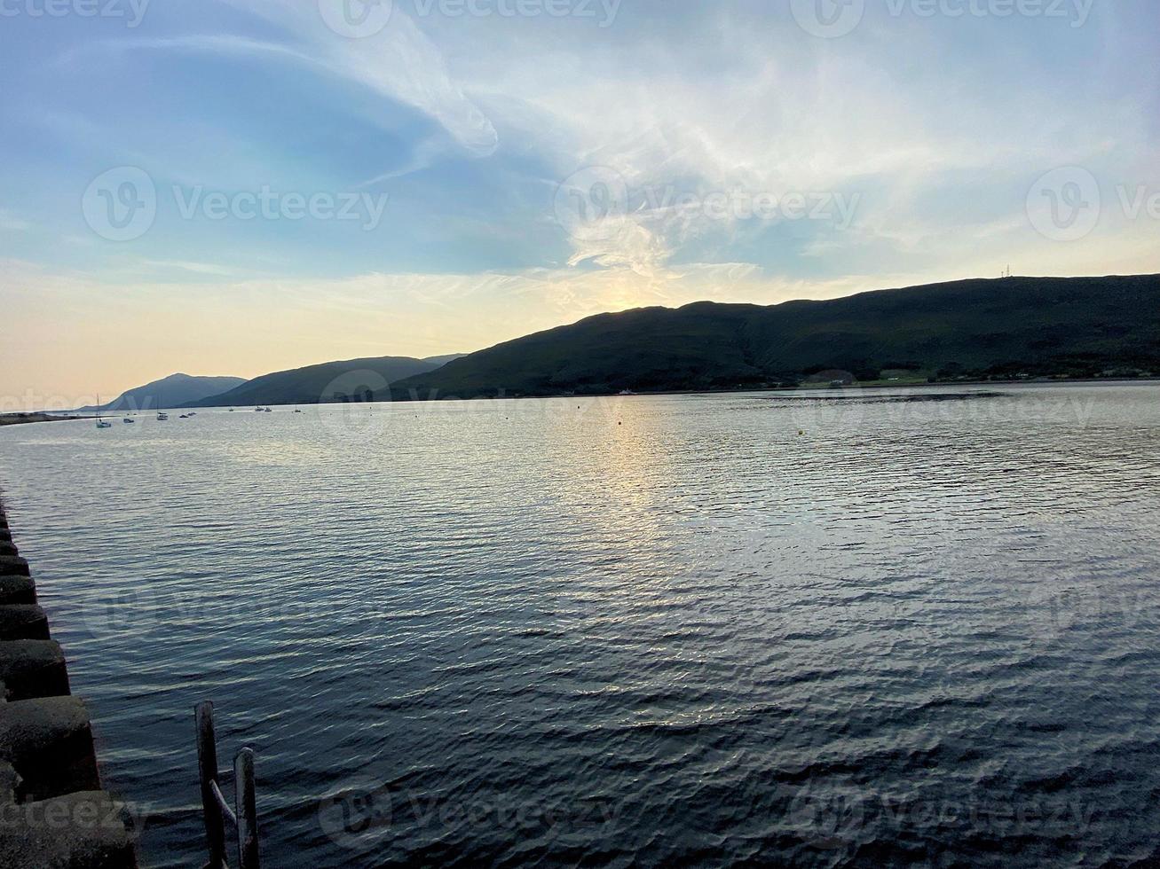 A view of Loch Eli near Fort William in the summer photo