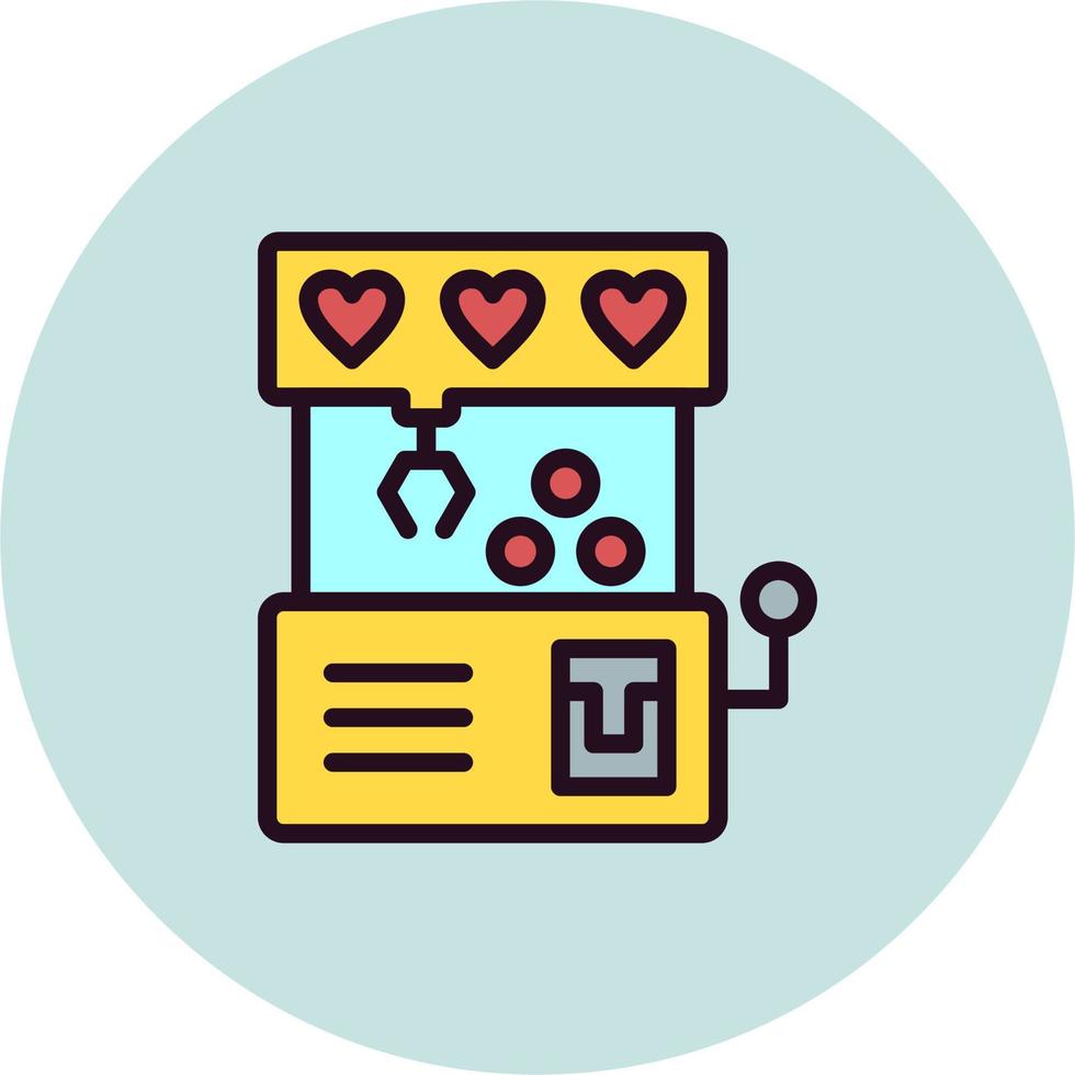 Claw Machine Vector Icon