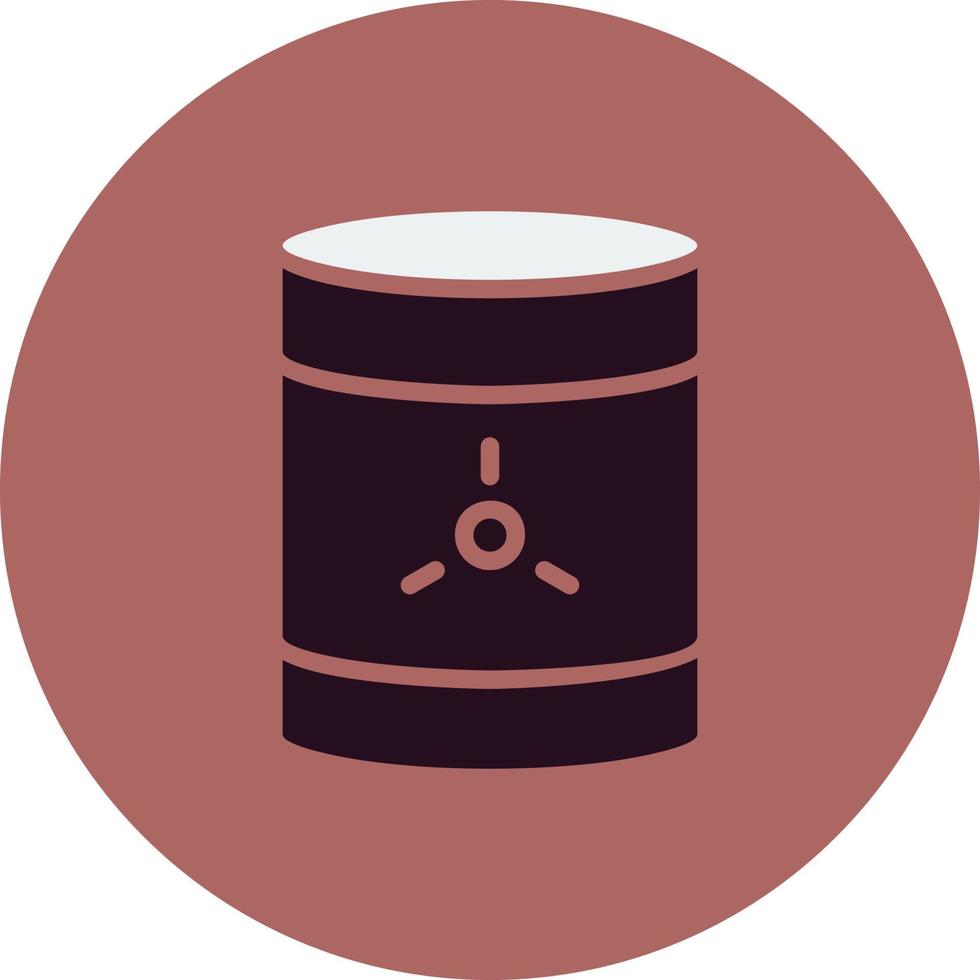 Toxic Waste Vector Icon