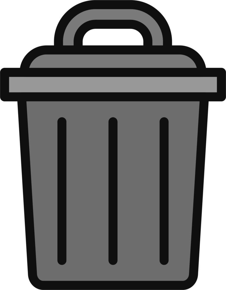 Trash Can Vector Icon
