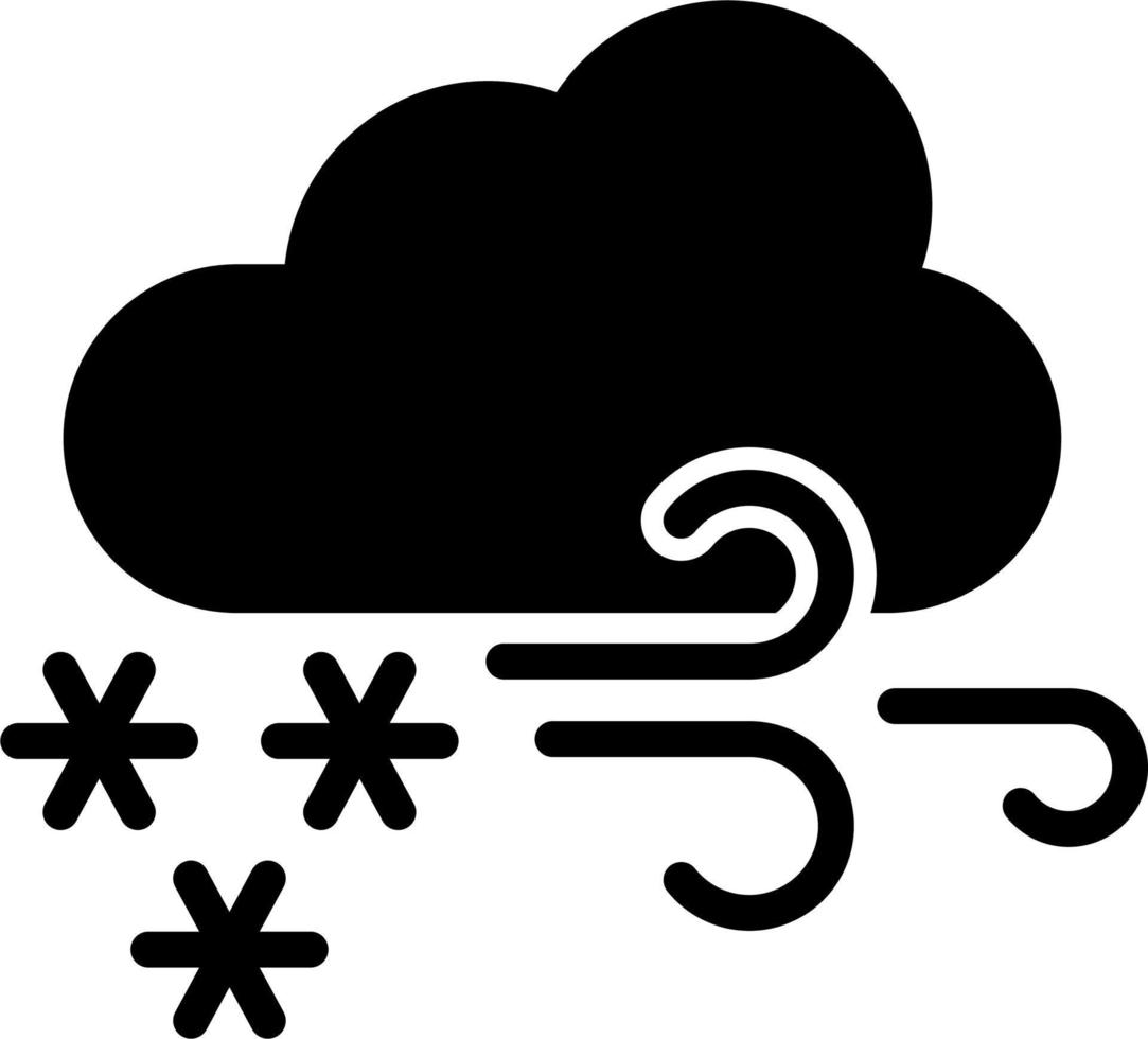 Blizzard Vector Icon