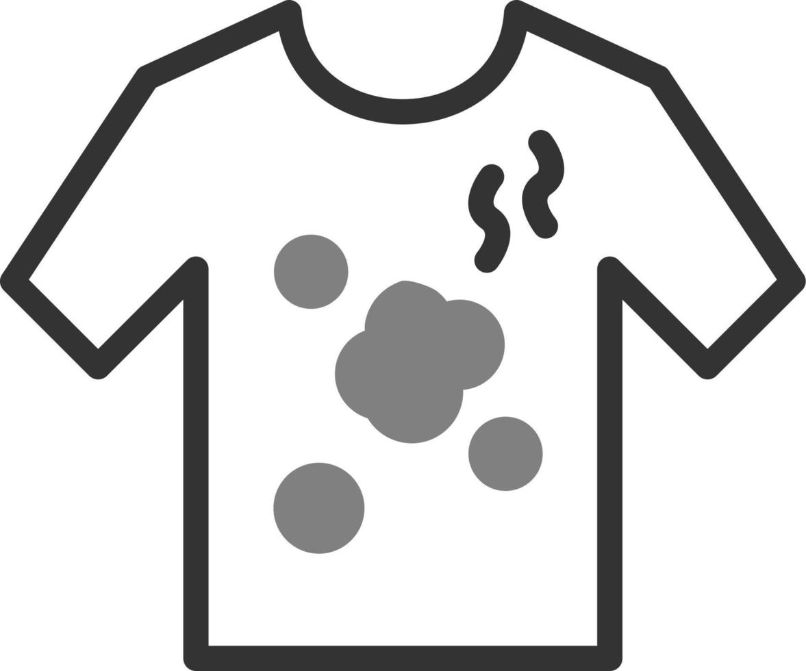 Dirty Shirt Vector Icon