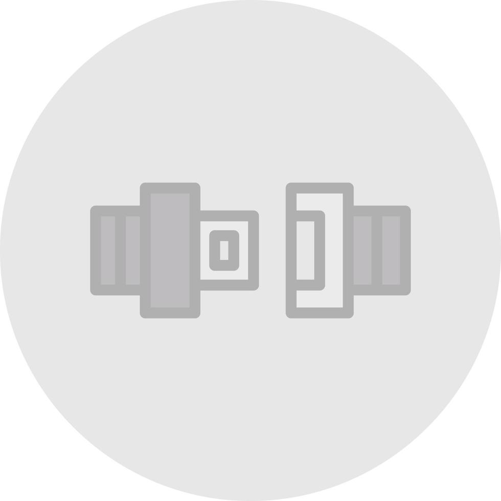 Drive Belt Vector Icon Design