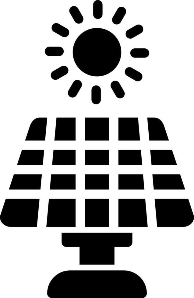 Solar Energy Vector Icon