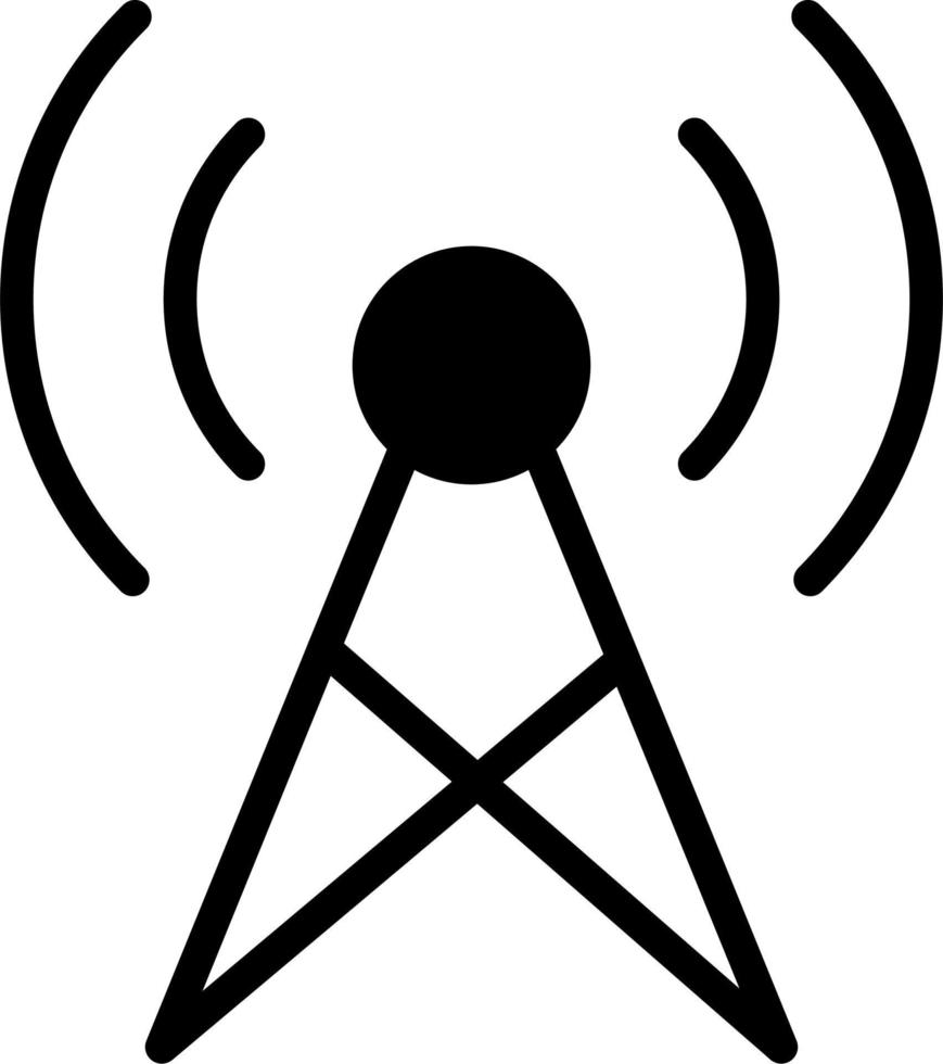 Broadcast Vector Icon
