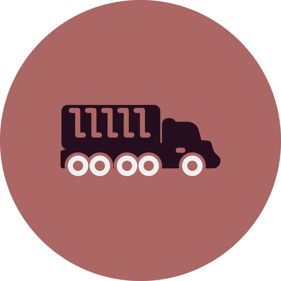 Cargo Truck Vector Icon