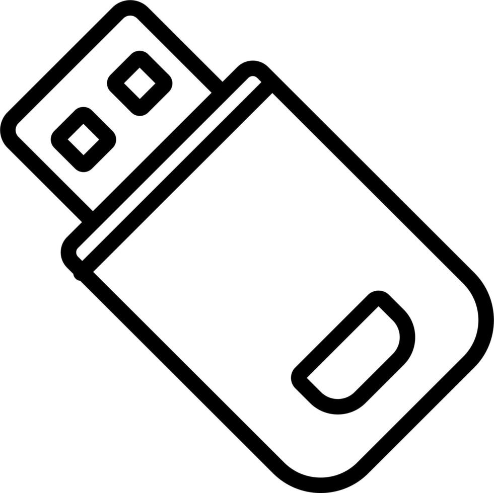 Flash Drive Vector Icon
