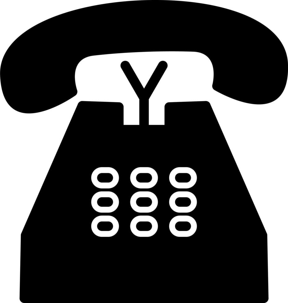 icono de vector de teléfono