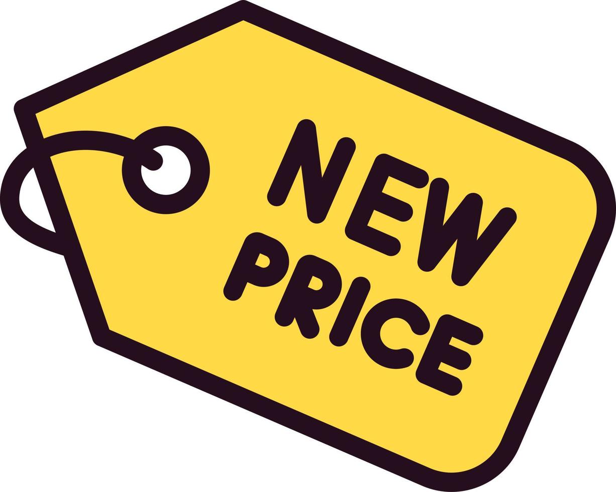 New Price Vector Icon
