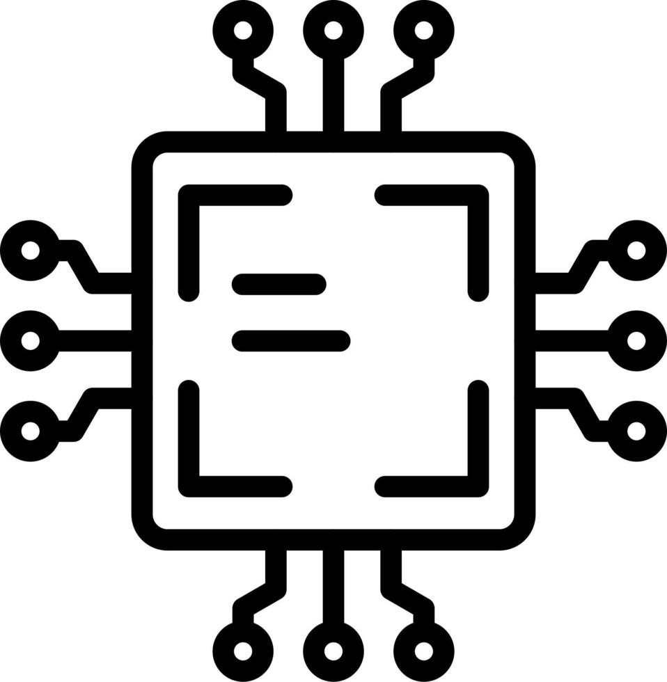 Cpu Vector Icon