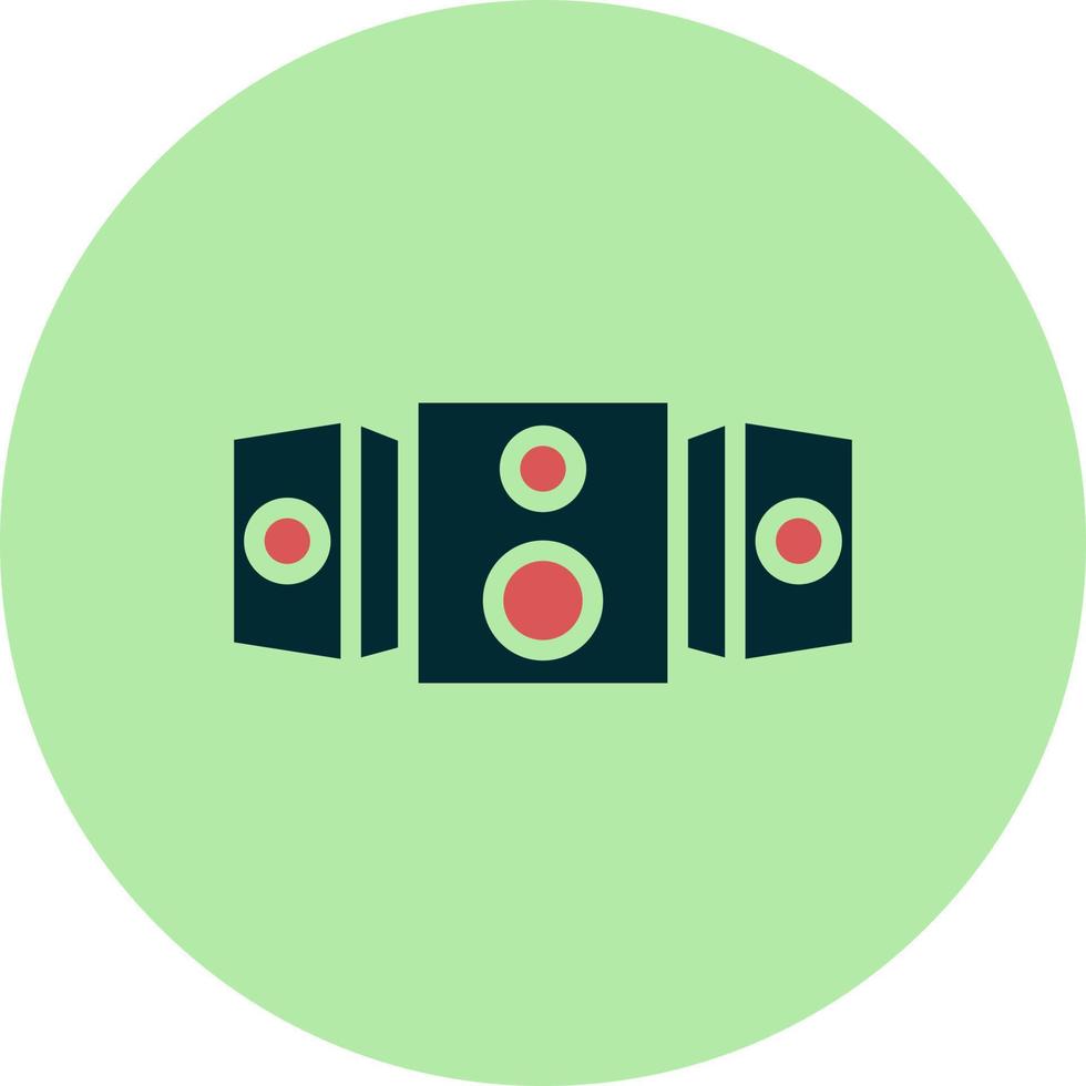 Sound System Vector Icon