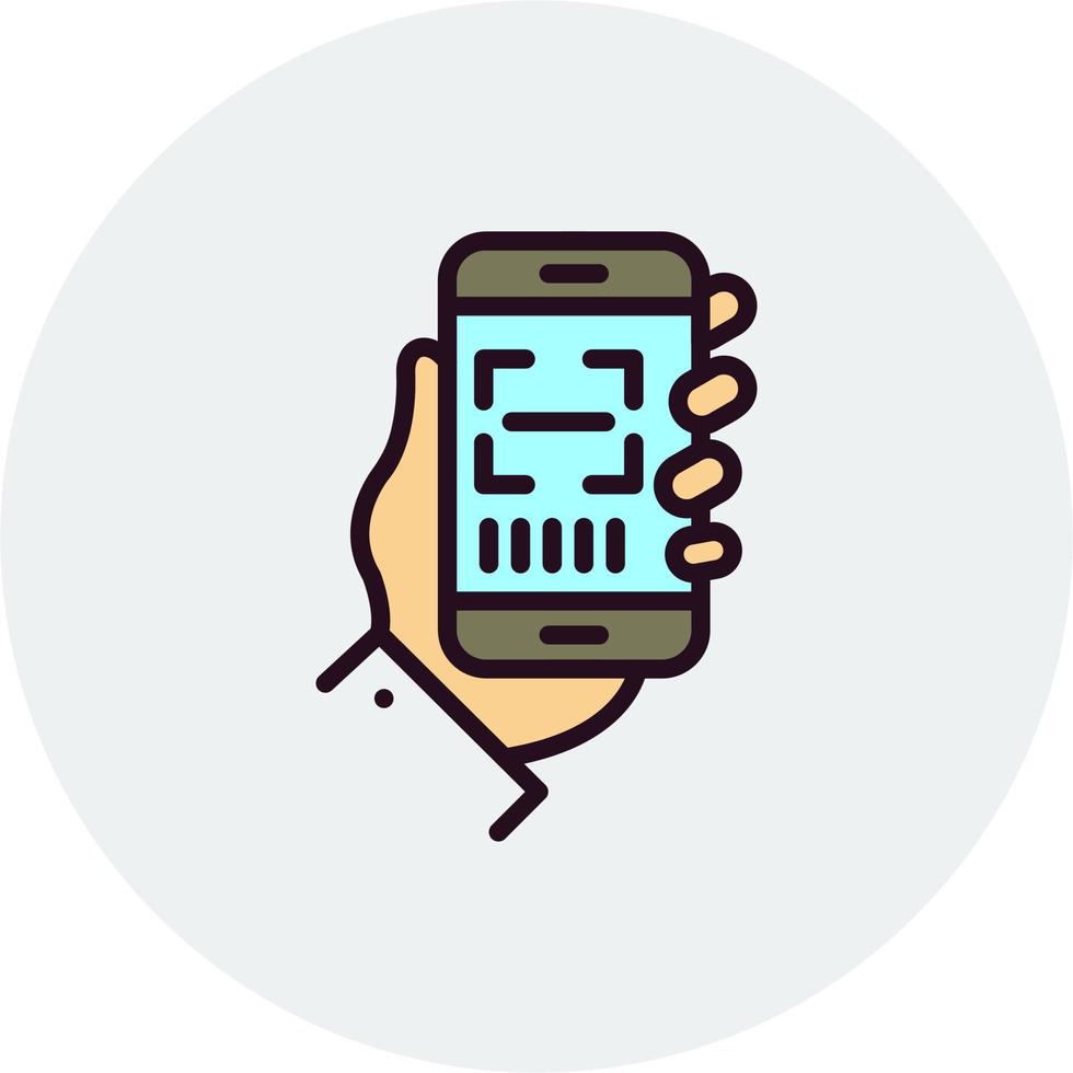 Barcode Scanner Vector Icon