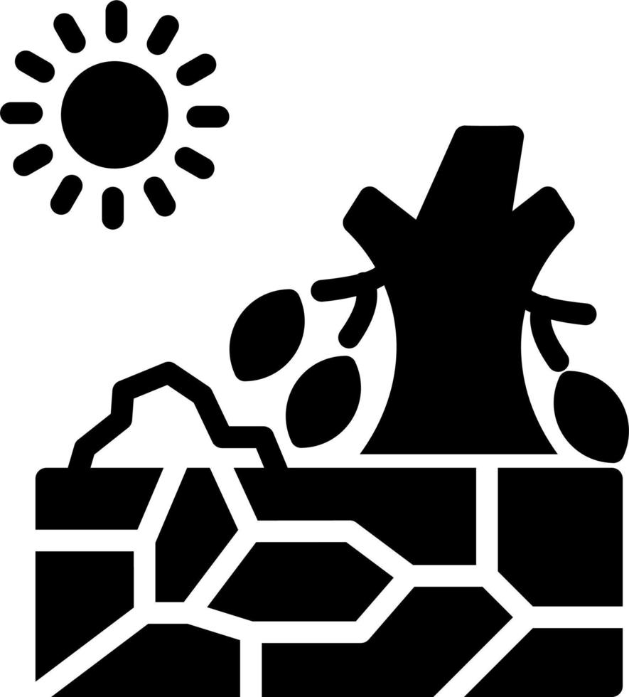 Drought Vector Icon