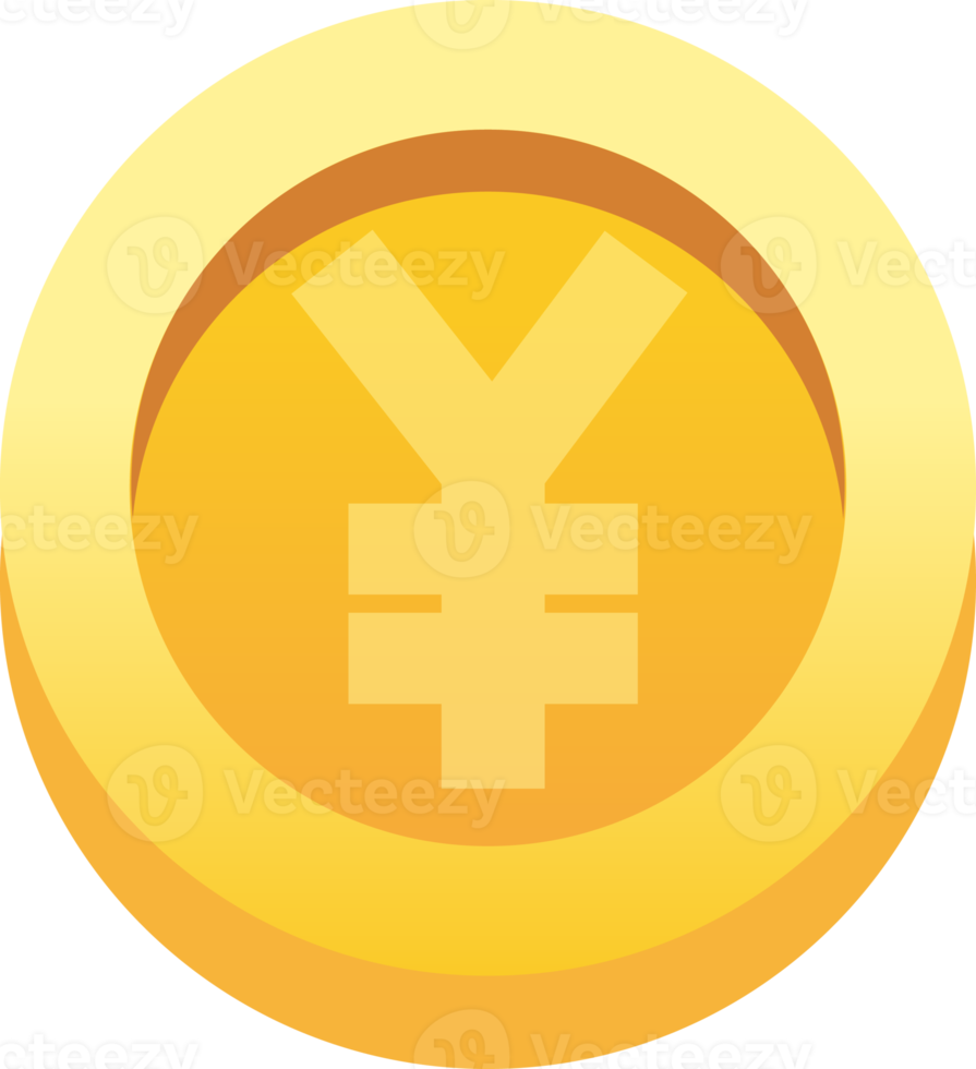 yuan money gold coin currency png