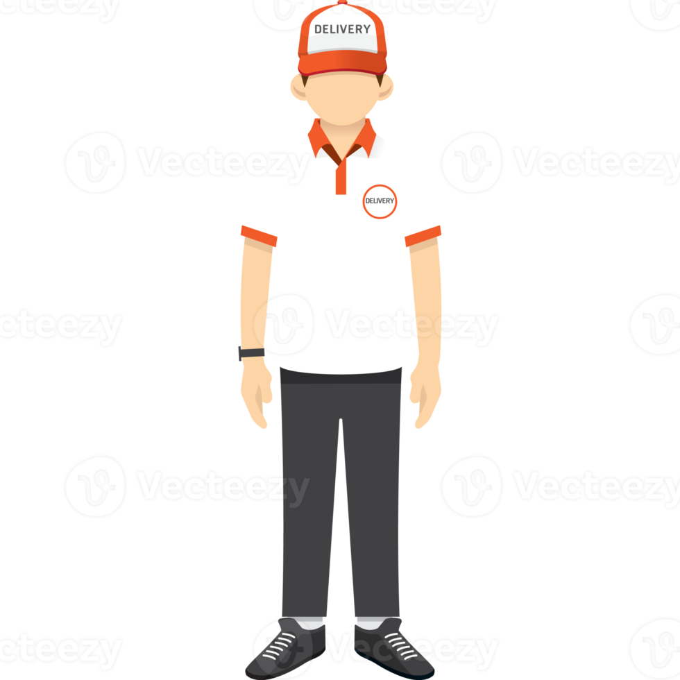man delivery service job objects equipment. png