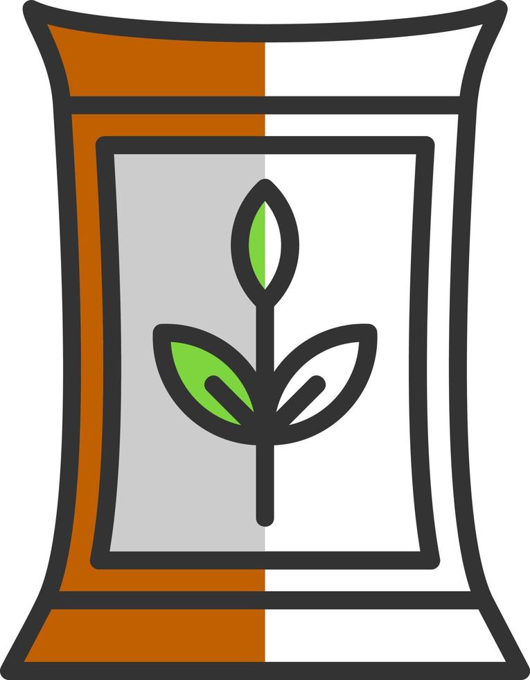 diseño de icono de vector de fertilizante