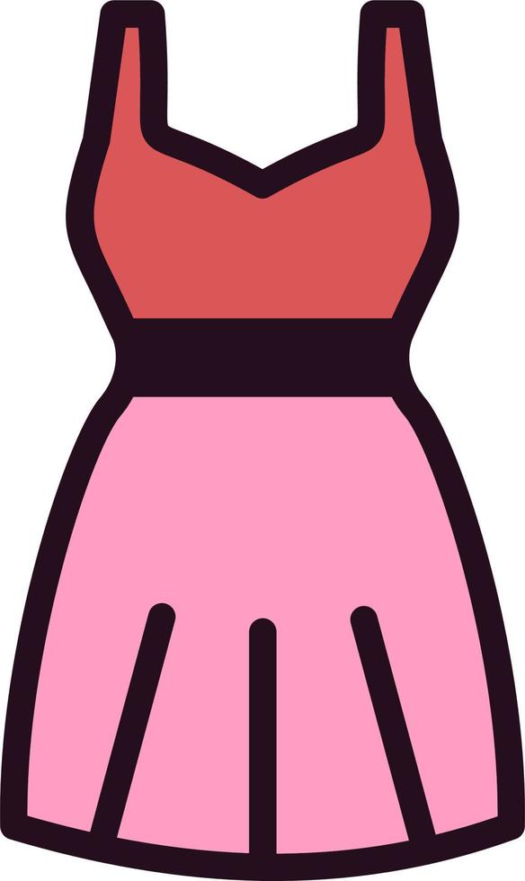 Woman Dress Vector Icon