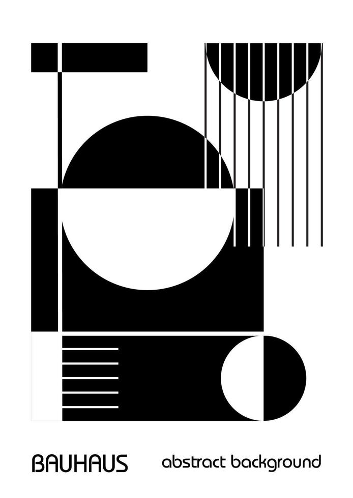 afiches de diseño geométrico mínimos de los años 20, arte mural, plantilla, diseño con elementos de formas primitivas. fondo de patrón retro bauhaus, círculo abstracto vectorial, triángulo y arte de línea cuadrada vector