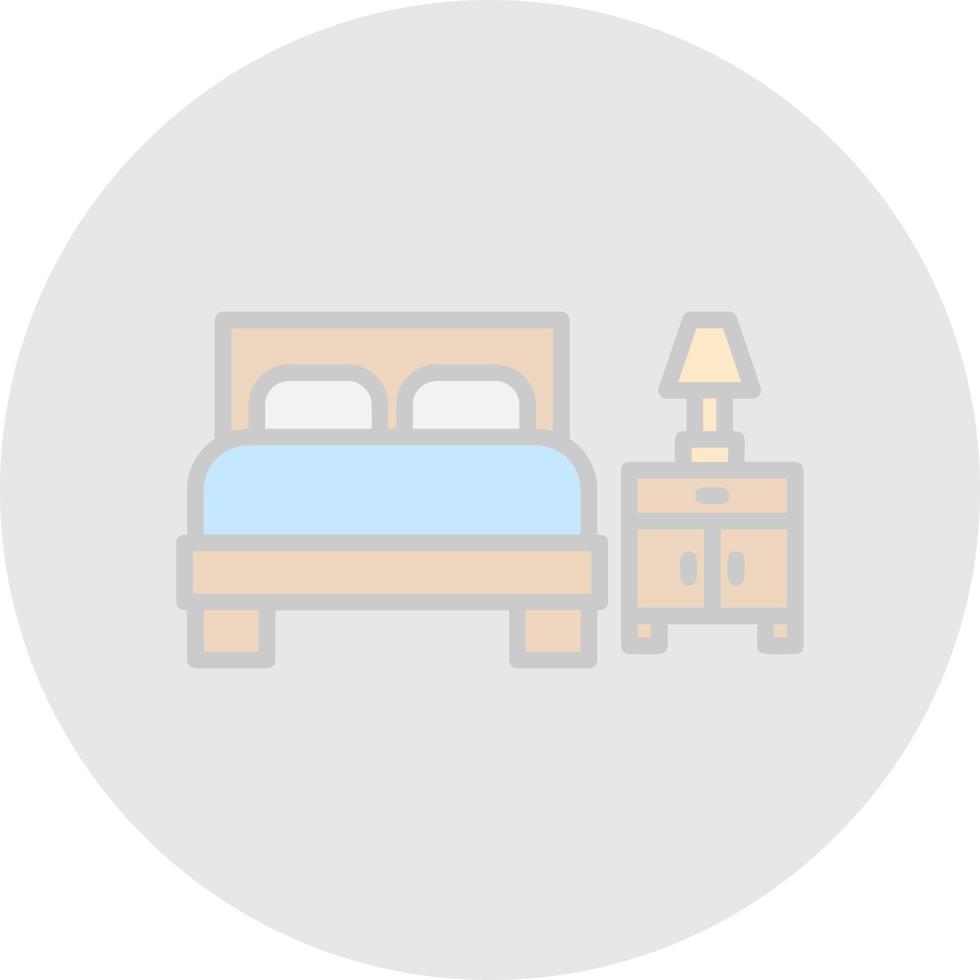 Rest Room Vector Icon Design
