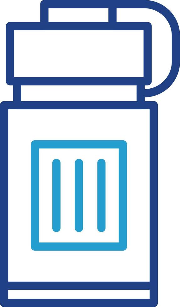 Water Bottle Vector Icon Design