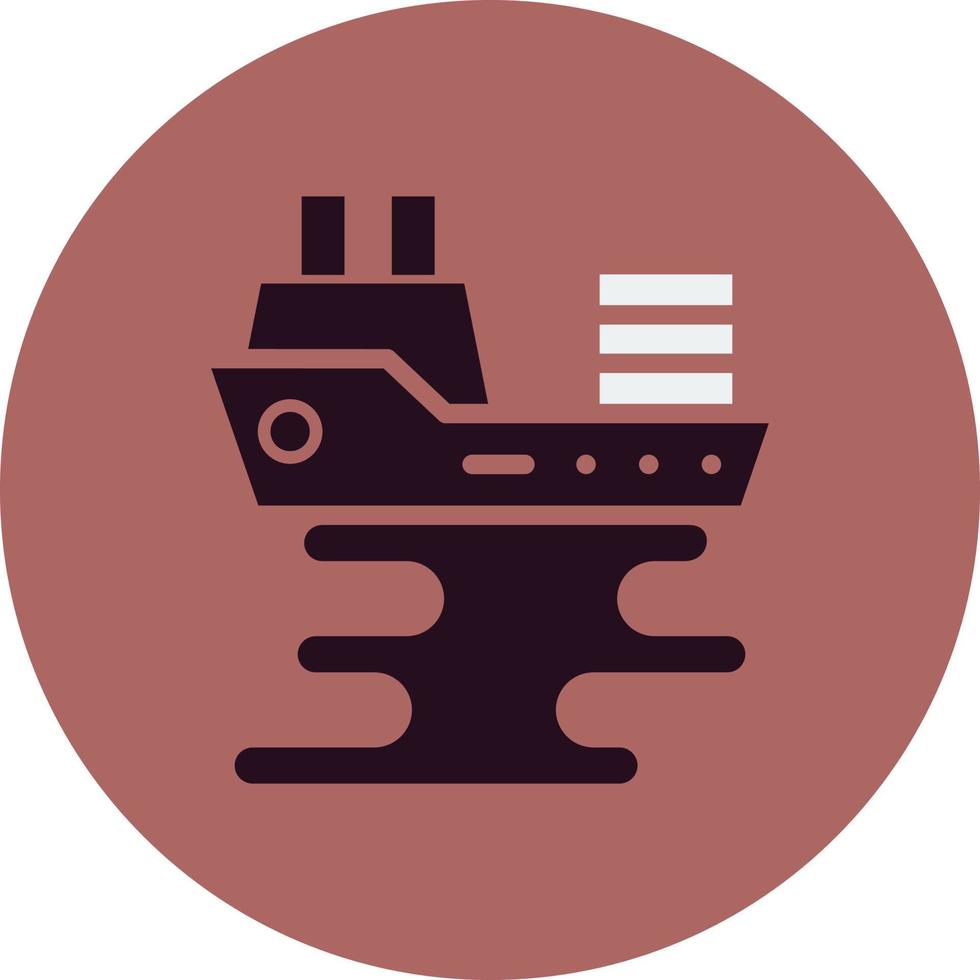 Oil Spill Vector Icon