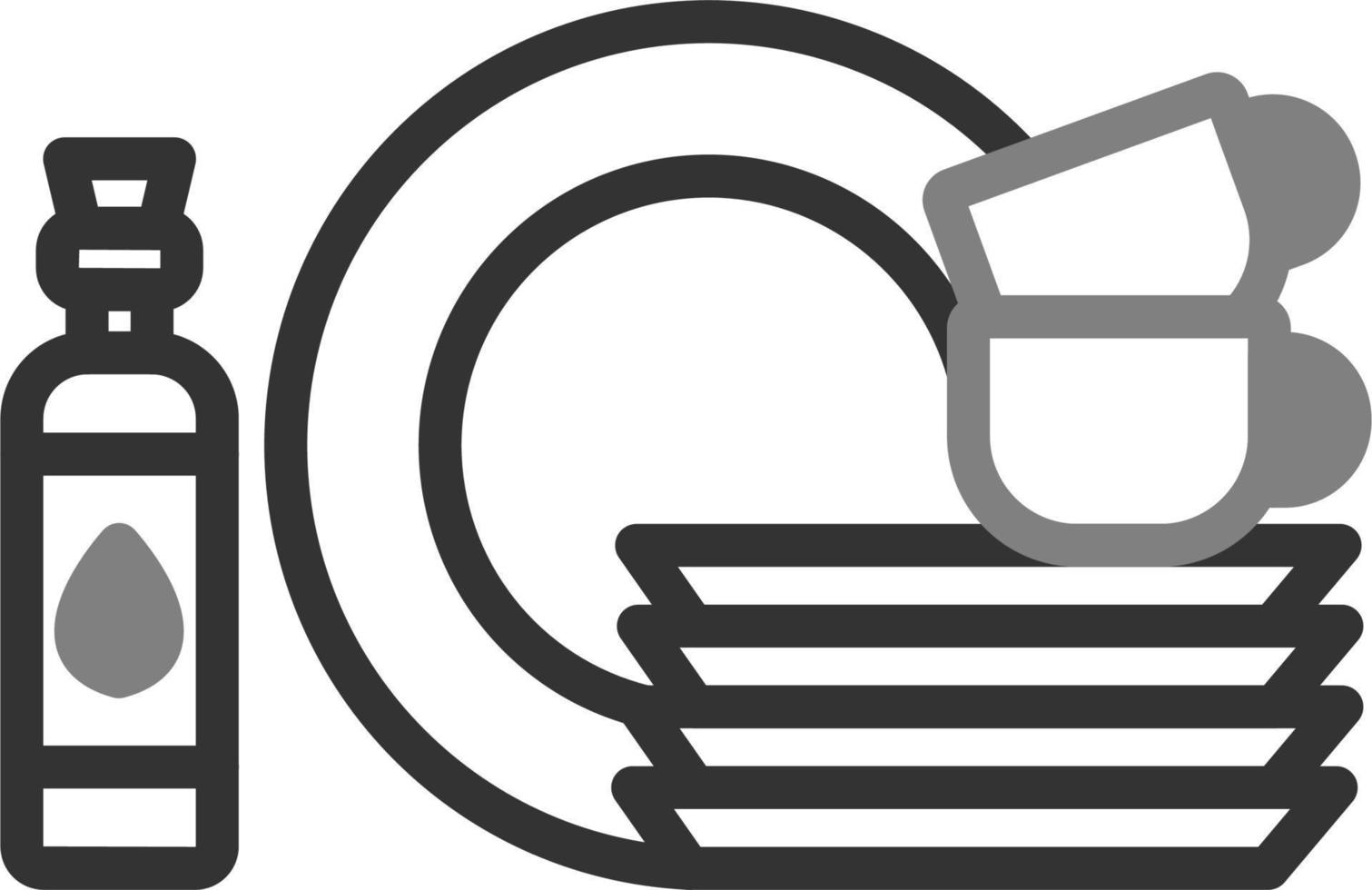 Dishes Vector Icon