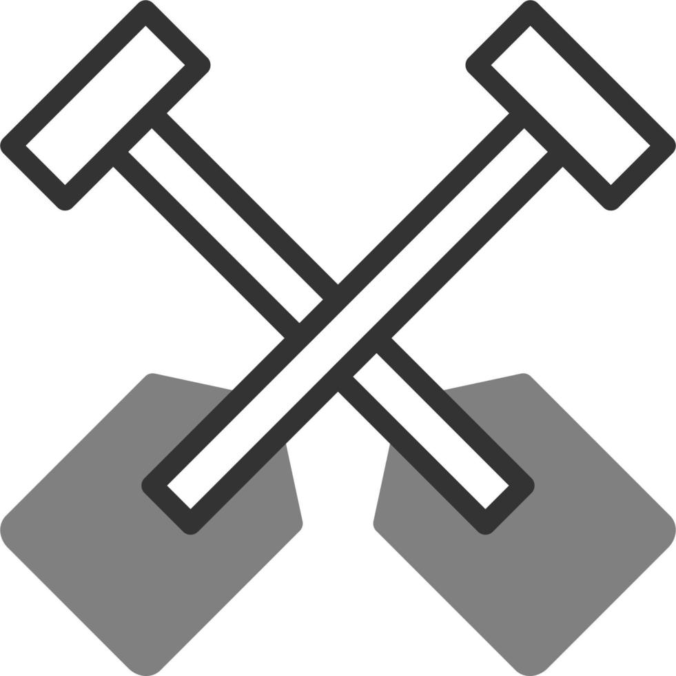 Oars Vector Icon