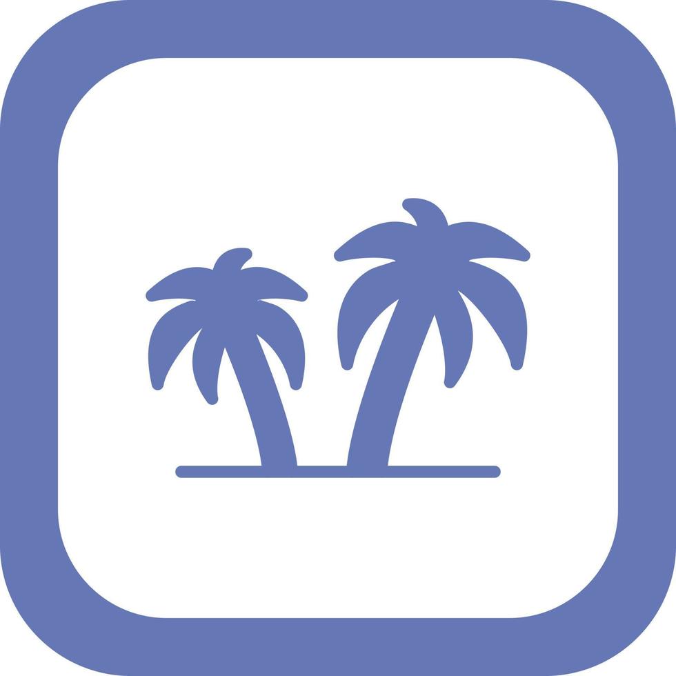 Oasis Vector Icon