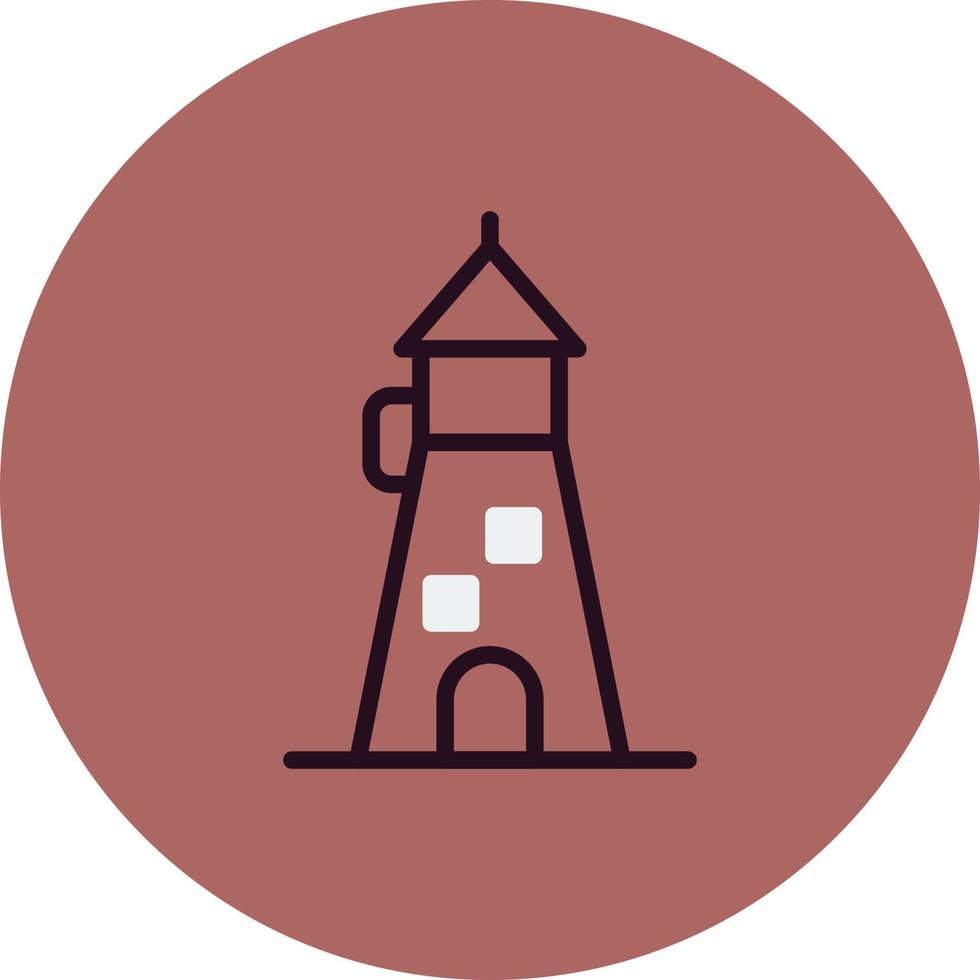 Lighthouse Vector Icon