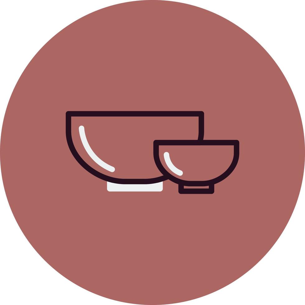 Bowls Vector Icon