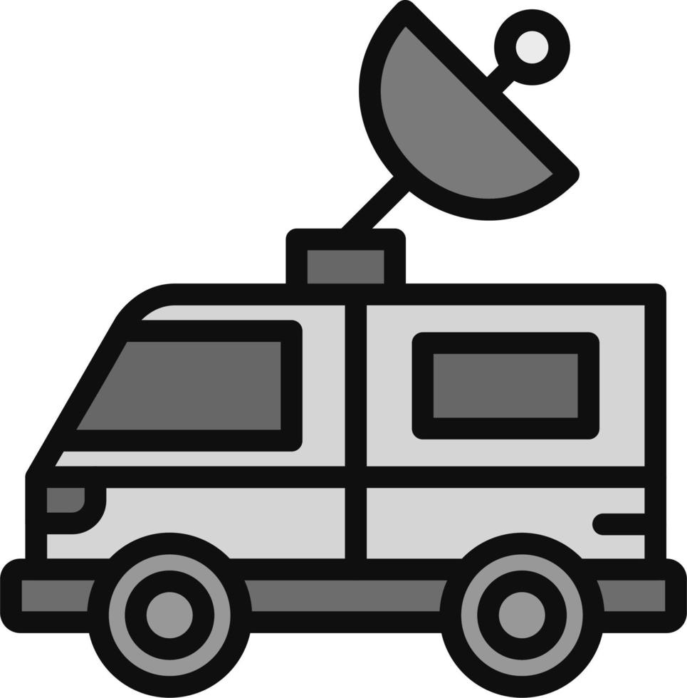 News Van Vector Icon